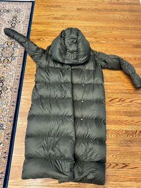 Lululemon long puffer coat